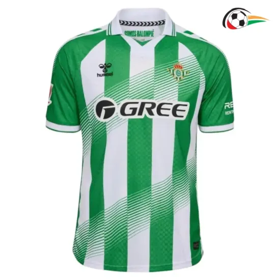 Camisa Titular Real Betis 2026/2027 Verde/Branco com Patch da La Liga