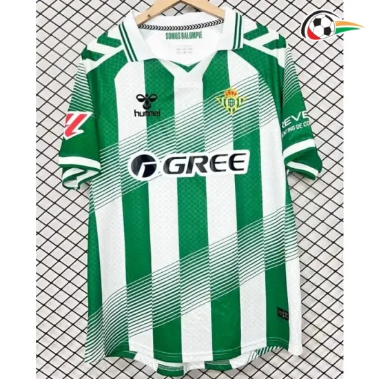 Camisa Titular Real Betis 2026/2027 Verde/Branco com Patch da La Liga