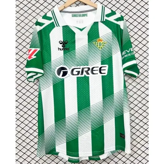 Camisa Titular Real Betis 2026/2027 Verde/Branco com Patch da La Liga