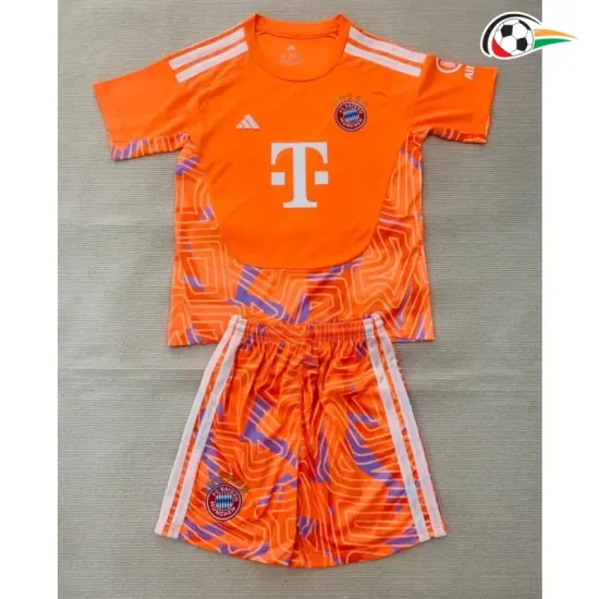 Camisa de Goleiro Infantil Bayern Múnich 2026/2027 Laranja