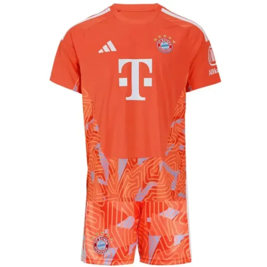 Camisa de Goleiro Infantil Bayern Múnich 2026/2027 Laranja