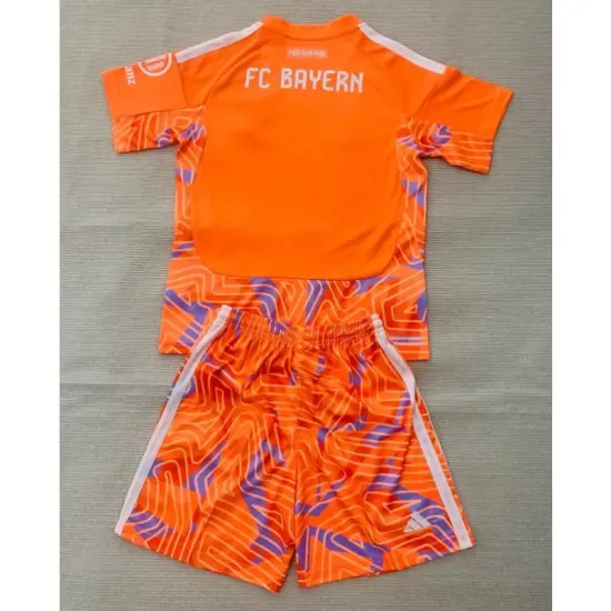 Camisa de Goleiro Infantil Bayern Múnich 2026/2027 Laranja