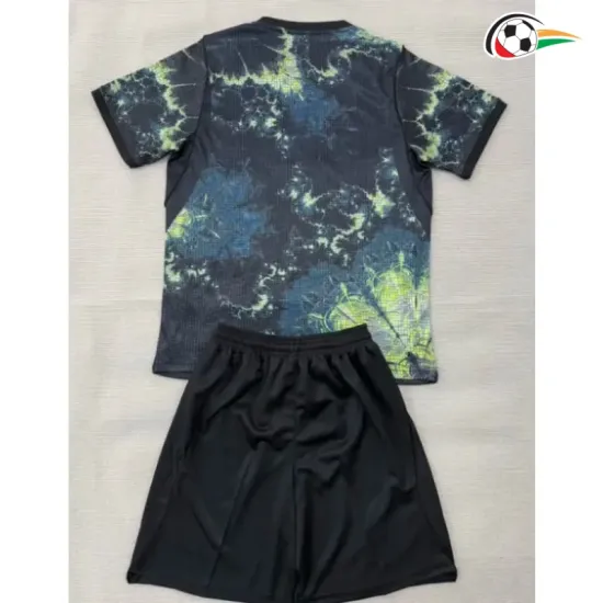 Camisa de Goleiro Infantil Holanda Copa do Mundo 2026 Preto