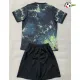 Camisa de Goleiro Infantil Holanda Copa do Mundo 2026 Preto