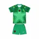 Camisa de Goleiro Infantil Holanda Copa do Mundo 2026 Verde