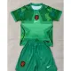 Camisa de Goleiro Infantil Holanda Copa do Mundo 2026 Verde
