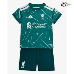 Camisa de Goleiro Infantil Liverpool 2026/2027 Verde