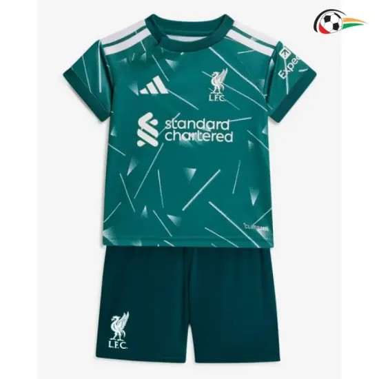 Camisa de Goleiro Infantil Liverpool 2026/2027 Verde