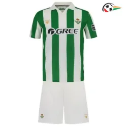 Camisa Retrô Infantil Real Betis 2026/2027 Verde/Branco