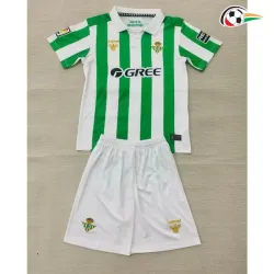 Camisa Retrô Infantil Real Betis 2026/2027 Verde/Branco