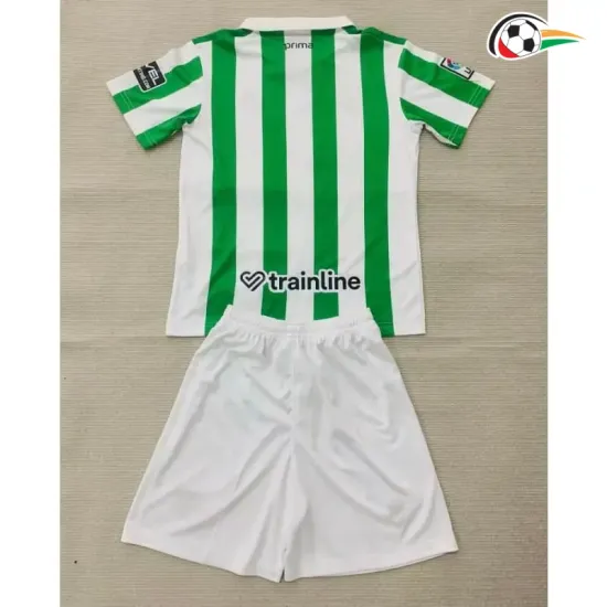 Camisa Retrô Infantil Real Betis 2026/2027 Verde/Branco