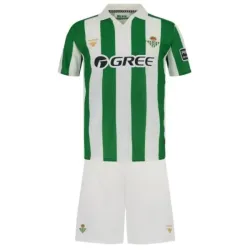 Camisa Retrô Infantil Real Betis 2026/2027 Verde/Branco