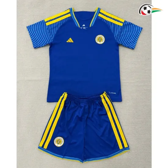 Camisa Titular Infantil Curacao Copa do Mundo 2026 Azul