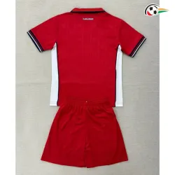 Camisa Titular Infantil Panamá Copa do Mundo 2026 Vermelho