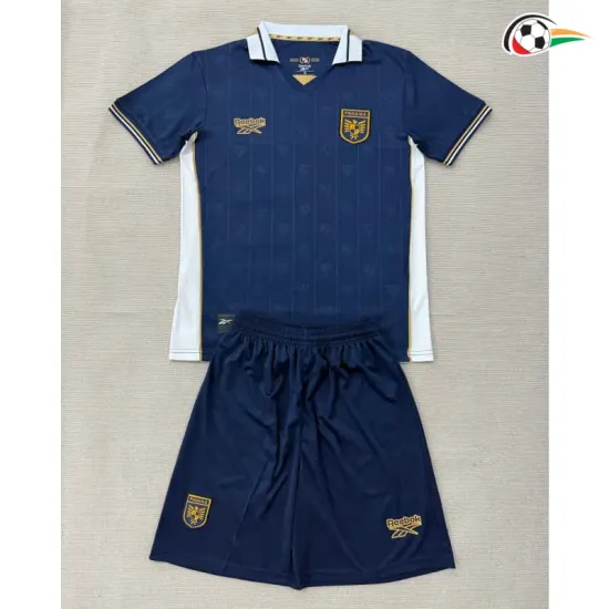 Camisa Alternativa Infantil Panamá Copa do Mundo 2026 Azul Marinho