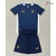 Camisa Alternativa Infantil Panamá Copa do Mundo 2026 Azul Marinho