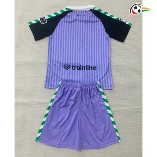 Camiseta Retrô de Goleiro Infantil Real Betis 2026/2027 Roxo