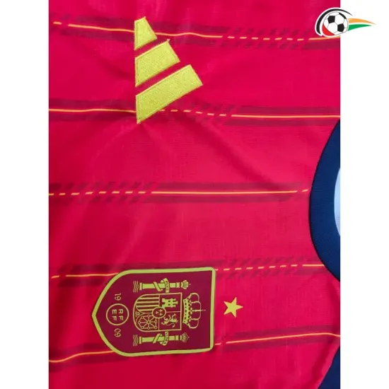 Camisa España Home 2026 Vermelho/Azul