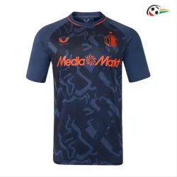 Camisa Alternativa Feyenoord 2026/2027 Azul Marinho/Laranja