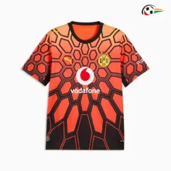 Camisa de Goleiro Borussia Dortmund 2026/2027 Laranja/Preto