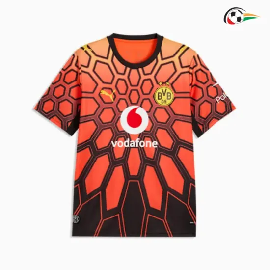 Camisa de Goleiro Borussia Dortmund 2026/2027 Laranja/Preto