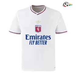 Camisa Olympique De Lyon 75 Edição De Aniversário 2025/2026 Branco