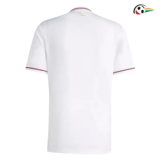 Camisa Olympique De Lyon 75 Edição De Aniversário 2025/2026 Branco