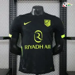 Camisa Reserva Versão Jogador Atlético de Madrid 2026/2027 Preto