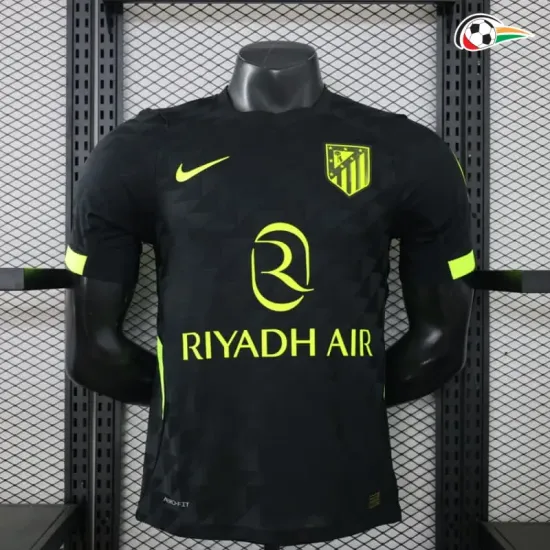 Camisa Reserva Versão Jogador Atlético de Madrid 2026/2027 Preto