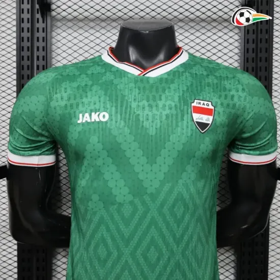 Camisa Reserva Versão Jogador Irak Copa do Mundo 2026 Verde