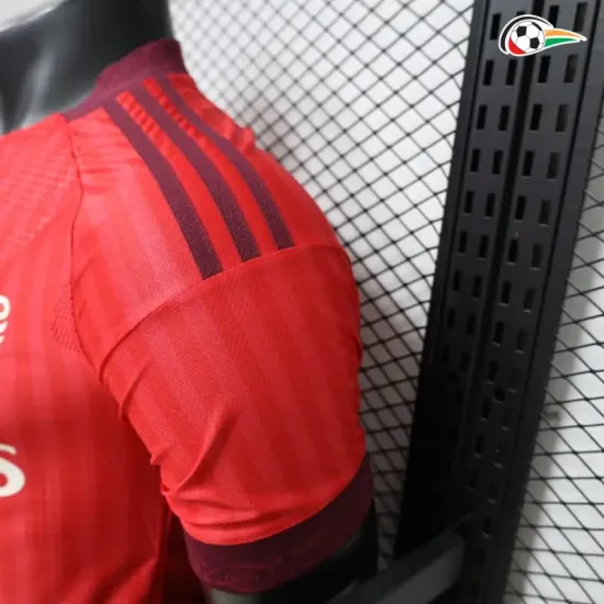Camisa Reserva Versão Jogador Olympique De Lyon 2026/2027 Vermelho