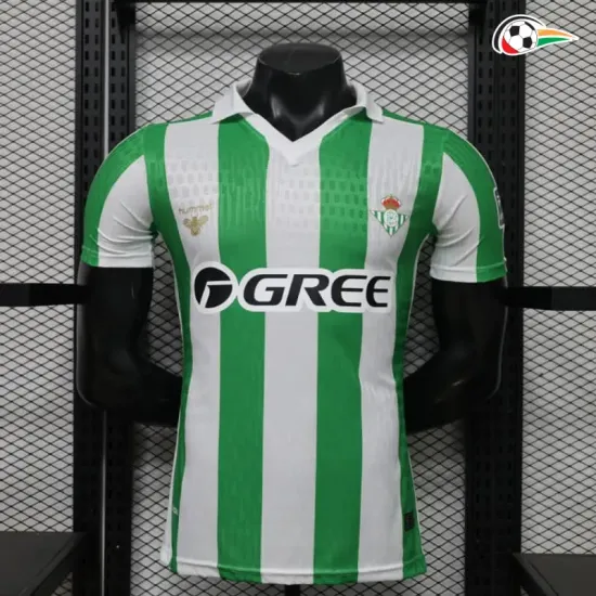 Camisa Retrô Versão Jogador Real Betis 2026/2027 Verde/Branco