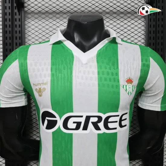 Camisa Retrô Versão Jogador Real Betis 2026/2027 Verde/Branco