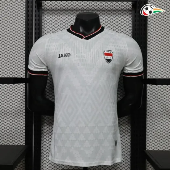 Camisa Titular Versão Jogador Irak Copa do Mundo 2026 Branco
