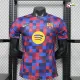 Camisa Versão Jogador Barcelona 2026/2027 Pré-Corrida Vermelho/Azul