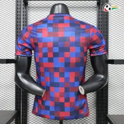 Camisa Versão Jogador Barcelona 2026/2027 Pré-Corrida Vermelho/Azul