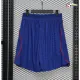 Shorts de Futebol Reserva Versão Jogador Croacia Copa do Mundo 2026 Azul