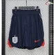 Shorts de Futebol Reserva Versão Jogador Inglaterra Copa do Mundo 2026 Azul Escuro
