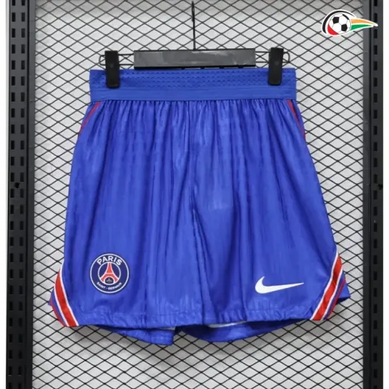 Shorts de Futebol Titular Versão Jogador PSG 2026/2027 Azul/Vermelho