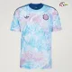 Camisa Reserva Costa Rica Copa do Mundo 2026 Azul Claro/Rosa