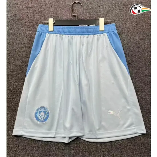 Shorts de Futebol Titular Manchester City 2026/2027 Branco