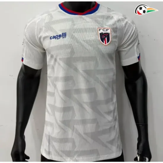 Camisa Reserva Versão Jogador Cabo Verde Copa do Mundo 2026 Branco