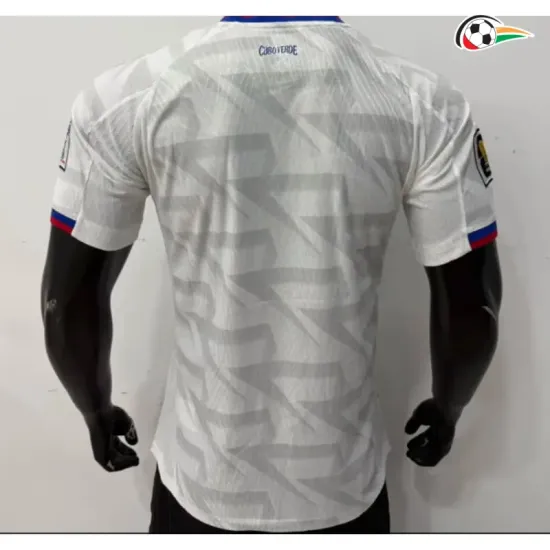 Camisa Reserva Versão Jogador Cabo Verde Copa do Mundo 2026 Branco