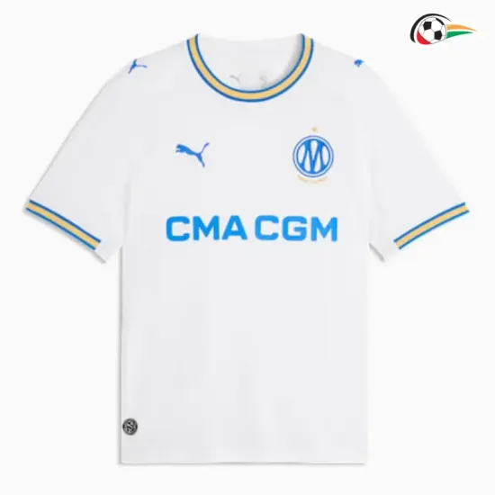 Camisa Titular Olympique Marsella 2026/2027 Branco