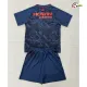 Camisa Alternativa Infantil Feyenoord 2026/2027 Azul Marinho/Laranja