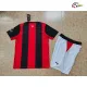 Camisa Titular Infantil AC Milan 2026/2027 Vermelho/Preto