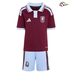 Camisa Titular Infantil Aston Villa 2026/2027 Bordô