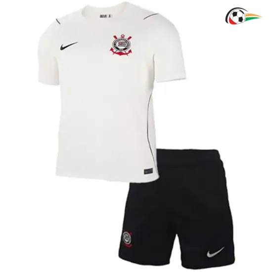 Camisa Titular Infantil Corinthians 2026/2027 Branco