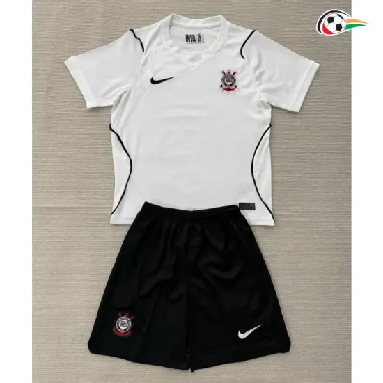 Camisa Titular Infantil Corinthians 2026/2027 Branco
