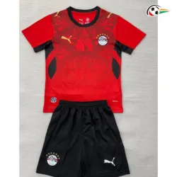 Camisa Titular Infantil Egipto Copa do Mundo 2026 Vermelho